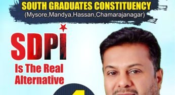 Karnataka MLC Election 13-06-2022<br>SOUTH GRADUATES CONSTITUENCY<br>(Mysore, Mandya, Hassan, Chamrajanagar)<br>Caste your First Preferential Vote For<br>Rafath Ulla Khan<br>MLC Candidate, South Graduates Constituency<br>MLCElection2022 #SDPIKarnataka