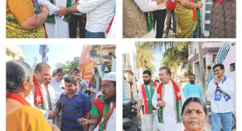 ಕೊಳ್ಳೇಗಾಲ ಉಪ ಚುನಾವಣೆ SDPI-BSP ಮೈತ್ರಿ<br>ಕೊಳ್ಳೇಗಾಲ ಉಪ ಚುನಾವಣೆಯಲ್ಲಿ ಸ್ಪರ್ಧಿಸುತ್ತಿರುವ 2ನೆಯ ವಾರ್ಡ್ ನಲ್ಲಿ ಎಸ್ಡಿಪಿಐ ಅಭ್ಯರ್ಥಿಯಾಗಿ H.K ಶಾಂತಲಕ್ಷ್ಮಿ ಪರ ಮತಯಾಚನೆ ಮಾಡಿದ ಎಸ್ಡಿಪಿಐ ರಾಜ್ಯಾಧ್ಯಕ್ಷರಾದ ಅಬ್ದುಲ್ ಮಜೀದ್ ಮತ್ತು ರಾಜ್ಯ ಕಾರ್ಯದರ್ಶಿ ಅಶ್ರಫ್ ಮಾಚಾರ್<br>kollegal