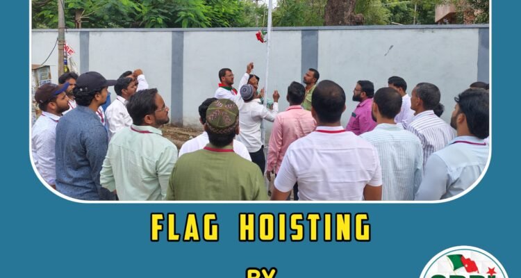 FLAG HOISTING BY NOOR MD